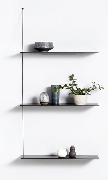 WOUD Nástěnná police Stedge Large 80 cm - výběr ze 4 variant Barva: White Oak