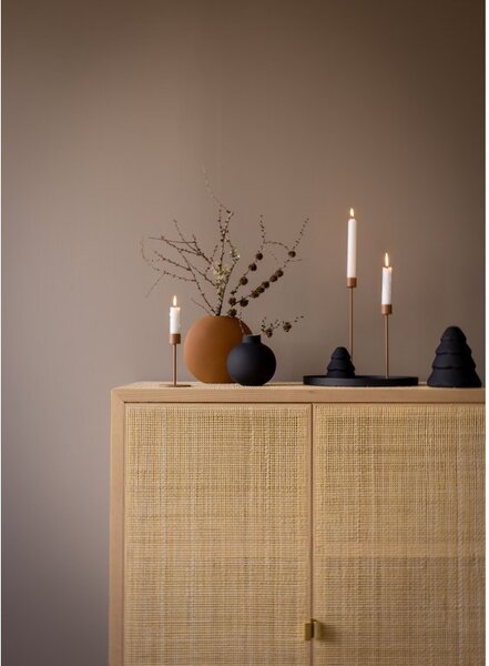 COOEE Design Svícen Candlestick Coconut - 21 cm CED323