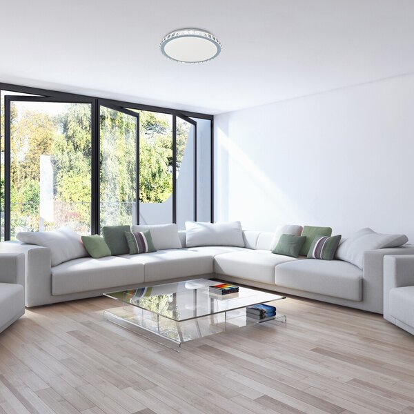 Rabalux 2420 LED stropní svítidlo Cressida 1x24W | 1720lm | 4000K - hvězdný efekt, bílá