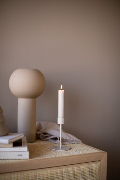 COOEE Design Svícen Candlestick Sand - 13 cm CED325