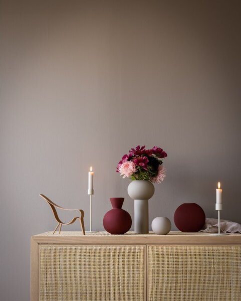 COOEE Design Svícen Candlestick Sand - 13 cm CED325