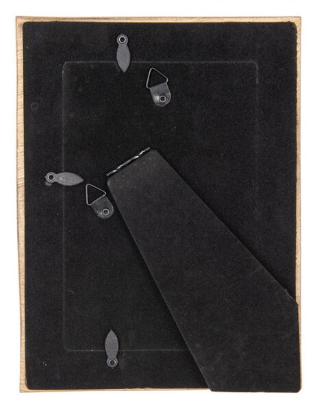 Zlatý fotorámeček se stylizovanými ptáčky Kleintje – na fotografii o rozměru 10x15 cm