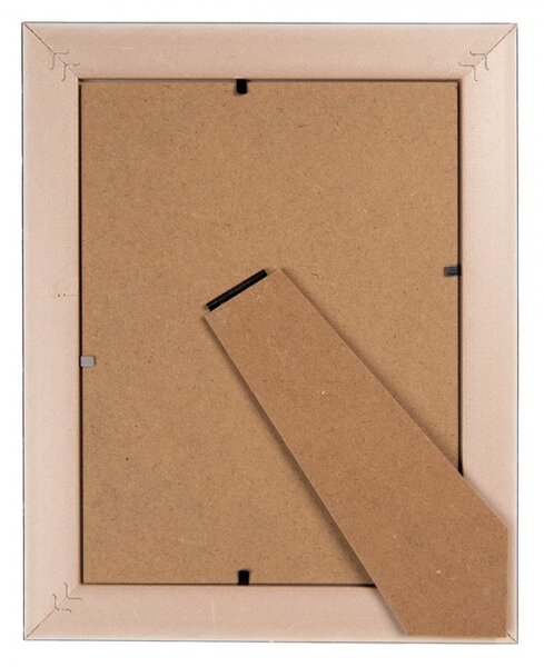 Hnědý fotorámeček Druppenslag S – na fotografii o rozměru 10x15 cm
