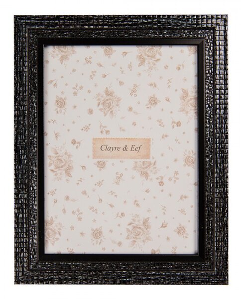 Černý fotorámeček Krakkelijn S – na fotografii o rozměru 10x15 cm