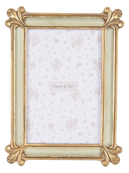 Zlatý fotorámeček Zalpen – na fotografii o rozměru 10x15 cm