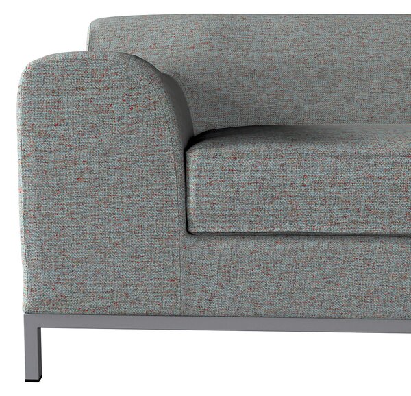 Potah na pohovku IKEA Kramfors 3-místná barva modrá látka pletený vzor