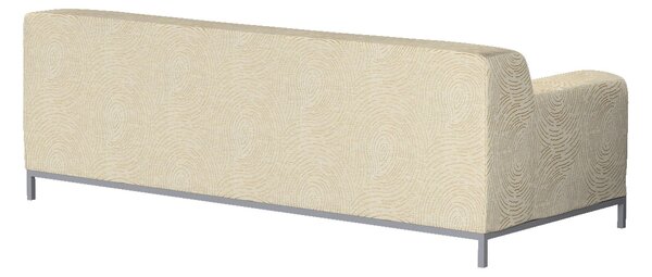 Potah na pohovku IKEA Kramfors 3-místná barva béžová látka lesklé, pletený vzor, vzorované