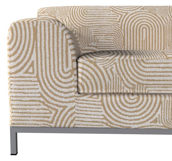 Potah na pohovku IKEA Kramfors 3-místná barva béžová látka pletený vzor, vzorované