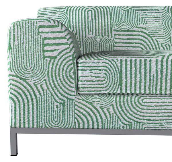 Potah na pohovku IKEA Kramfors 3-místná barva zelená látka pletený vzor, vzorované
