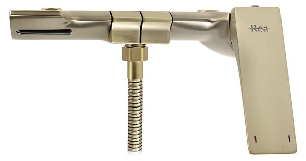 Koupelnová baterie PREMIUM REA Joe Brush Gold