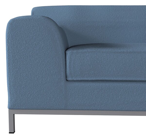 Potah na pohovku IKEA Kramfors 3-místná barva modrá látka pletený vzor