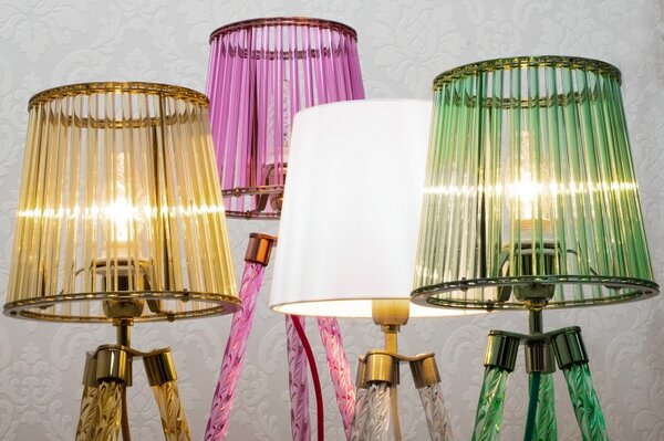 Svítidlo Moderní stolní lampa HOOPS 04-TL-NI1110-CY