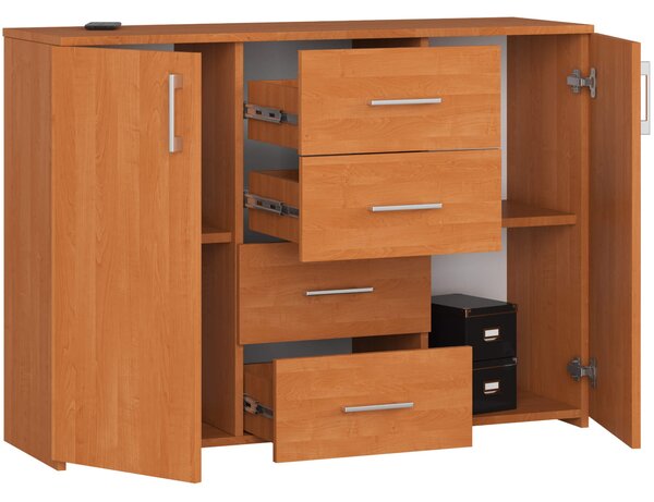Ak furniture Komoda Torvi K 110,4 cm olše