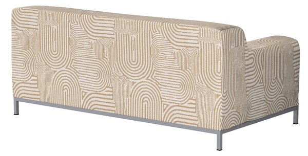 Potah na pohovku IKEA Kramfors 2-místná barva béžová látka pletený vzor, vzorované
