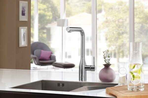 GROHE Essence - Páková dřezová baterie, DN 15, Chrom 30270000