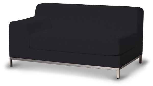 Potah na pohovku IKEA , levé provedení Kramfors 2-místná barva černá látka pletený vzor