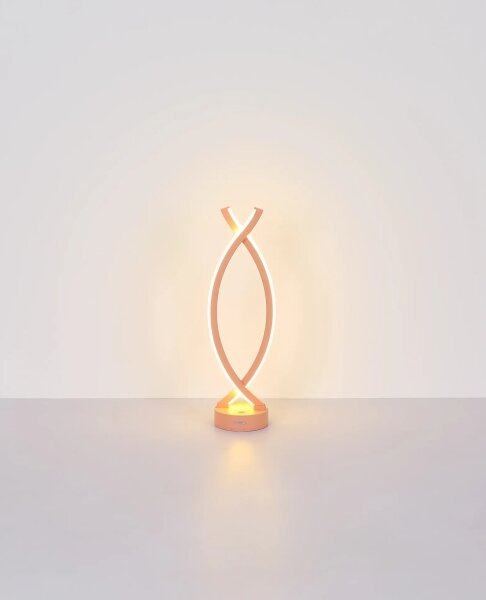 Globo 58457P - LED Stmívatelná dotyková stolní lampa HELA LED/1W/3,7V růžová