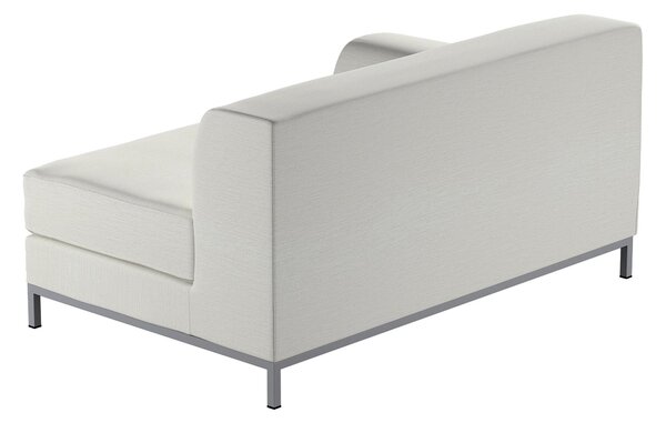 Potah na pohovku IKEA , levé provedení Kramfors 2-místná barva šedá látka lesklé, pletený vzor, sametová