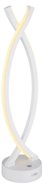 Globo 58457W - LED Stmívatelná dotyková stolní lampa HELA LED/1W/3,7V bílá