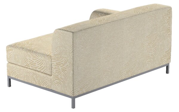 Potah na pohovku IKEA , levé provedení Kramfors 2-místná barva béžová látka lesklé, pletený vzor, vzorované