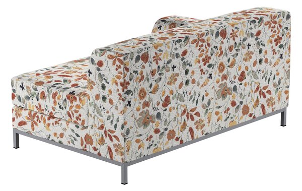 Potah na pohovku IKEA , levé provedení Kramfors 2-místná barva oranžová látka pletený vzor, vzorované