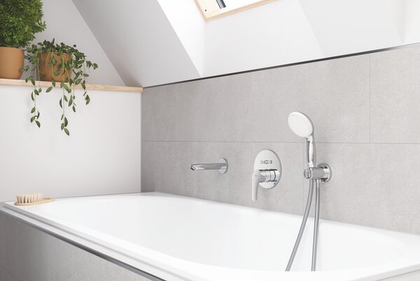 GROHE Eurosmart - Páková baterie s dvousměrným přepínačem, Chrom 24043003