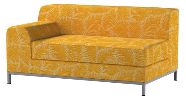 Potah na pohovku IKEA , levé provedení Kramfors 2-místná barva žlutá látka pletený vzor, vzorované