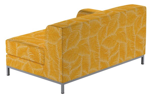 Potah na pohovku IKEA , levé provedení Kramfors 2-místná barva žlutá látka pletený vzor, vzorované