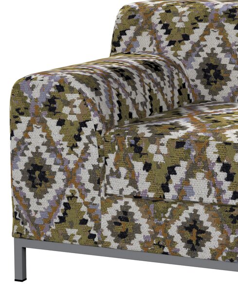 Potah na pohovku IKEA , levé provedení Kramfors 2-místná barva vícebarevná látka pletený vzor, vzorované