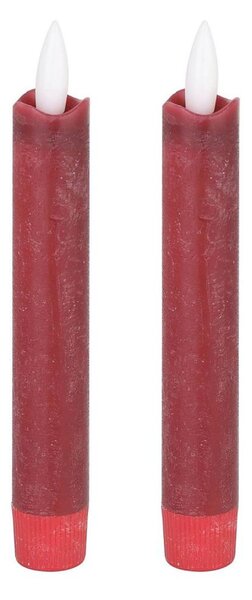 Eglo 422216 - SADA 2x LED Svíčka ANTANABE LED/1xAAA 15 cm červená