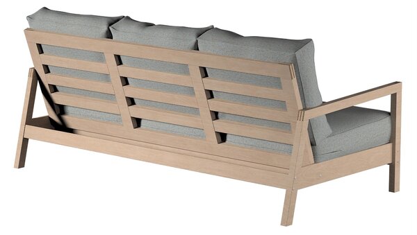 Potah na pohovku IKEA Lillberg 3-místná nerozkládací barva modrá látka pletený vzor