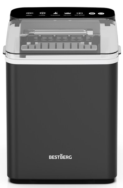 Výrobník ledu BestBerg BBCM-11 / 150 W / 12 kg/24 hod. / černá