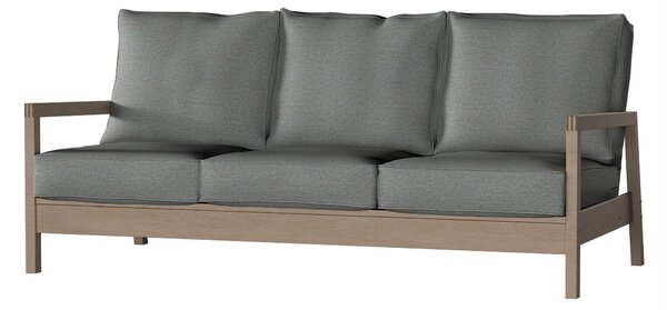 Potah na pohovku IKEA Lillberg 3-místná nerozkládací barva modrá látka pletený vzor