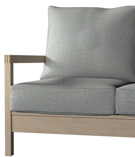 Potah na pohovku IKEA Lillberg 3-místná nerozkládací barva modrá látka pletený vzor