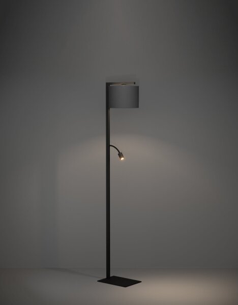 Eglo 390068 - LED Stojací lampa FOLIGNO 1xE27/40W/230V + LED/3,8W