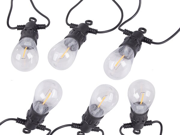 LED světelná zahradní girlanda LUCENT, 20 m