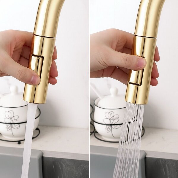 Kuchyňská baterie Rea Eco Fresh GOLD
