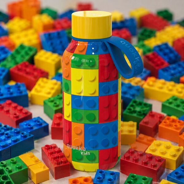 Dětská termoláhev Solid, 330ml, Quokka, color bricks