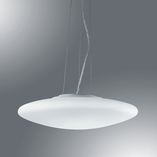 Ideal Lux - Lustr na lanku SMARTIES 3xE27/42W/230V pr. 42,5 cm bílá