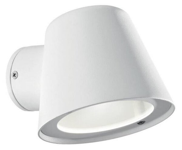 Ideal Lux - Venkovní nástěnné svítidlo GAS 1xGU10/28W/230V IP43 bílá