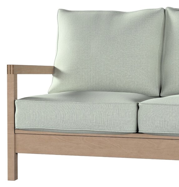 Potah na pohovku IKEA Lillberg 2-místná nerozkládací barva modrá látka pletený vzor