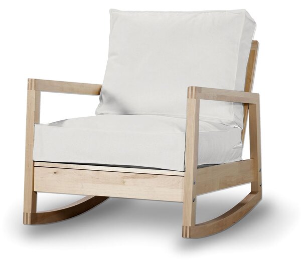 Potah na křeslo IKEA Lillberg barva béžová látka pletený vzor