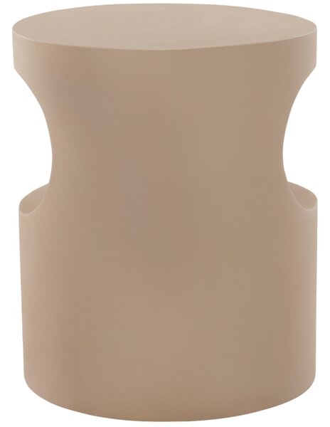 Jotex Béžový kovový odkládací stolek PICTON 40 cm