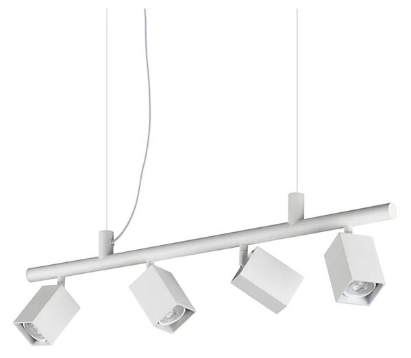 Ideal Lux - LED Lustr na lanku DYNAMITE 4xGU10/7W/230V CRI 90 bílá