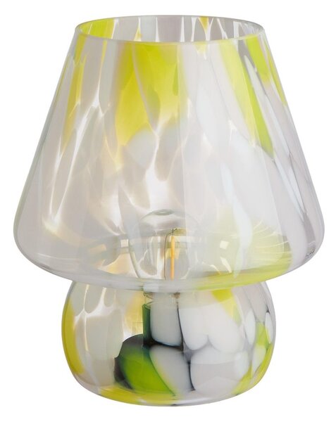 MISS MARBLE LED Lampa 20,5 cm - žlutá/růžová
