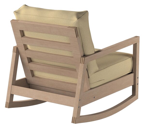 Potah na křeslo IKEA Lillberg barva zelená látka pletený vzor