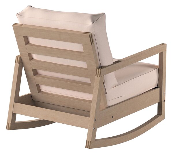 Potah na křeslo IKEA Lillberg barva růžová látka pletený vzor