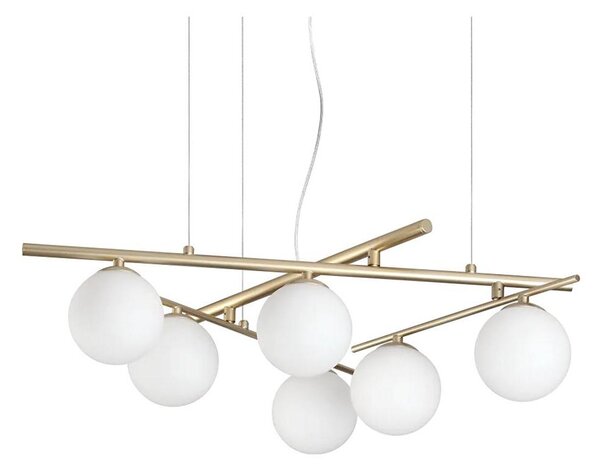 Ideal Lux - LED Lustr na lanku ATLAS 6xG9/3W/230V zlatá