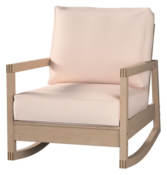 Potah na křeslo IKEA Lillberg barva růžová látka pletený vzor