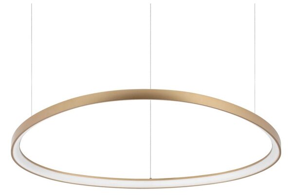 Ideal Lux - LED Lustr na lanku GEMINI LED/78W/230V 2700K pr. 105 cm CRI 90 mosaz